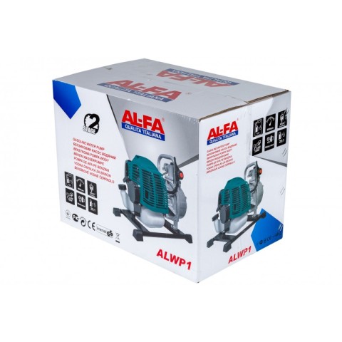 Мотопомпа бензинова для води ALFA ALWP1 3800 Вт.