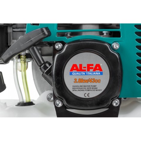 Мотопомпа бензинова для води ALFA ALWP1 3800 Вт.