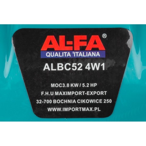 Коса бензинова багатофункціональна 4в1 ALFA ALBC52