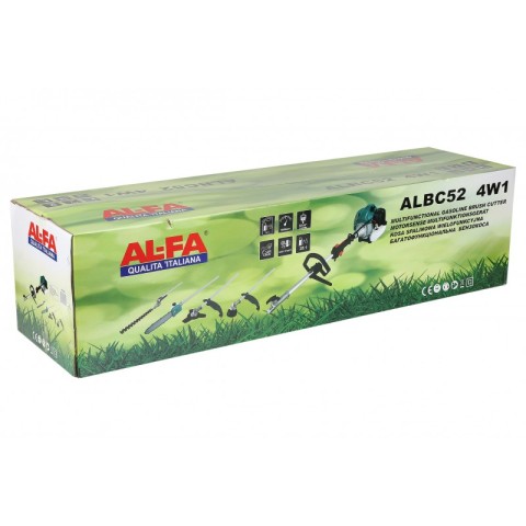 Коса бензинова багатофункціональна 4в1 ALFA ALBC52