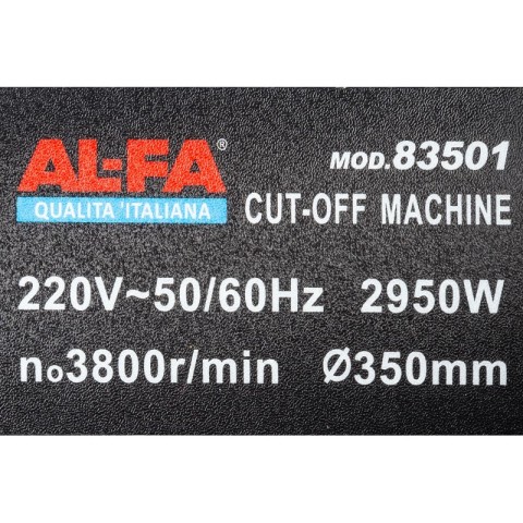 Монтажна пила (труборіз) для різання металу ALFA ALCM295 2950 Вт.