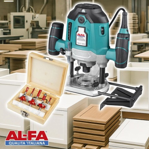 Фрезер електричний ALFA ALER205 2600 Вт.