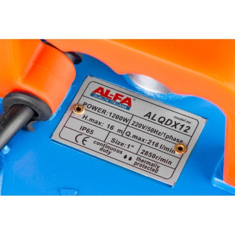 Насос дренажний ситко ALFA ALQDX12 1200 Вт.