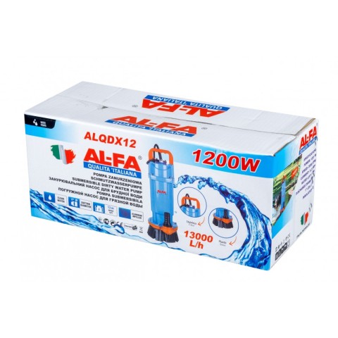 Насос дренажний ситко ALFA ALQDX12 1200 Вт.