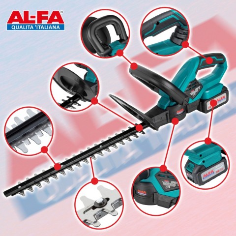 Кущоріз акумуляторний ALFA ALCHT21V-4AH