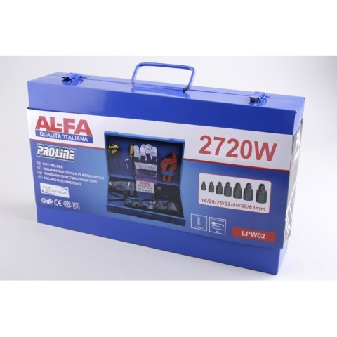 Паяльник для пластмасових труб ALFA LPW02 2720 Вт.