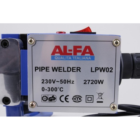 Паяльник для пластмасових труб ALFA LPW02 2720 Вт.