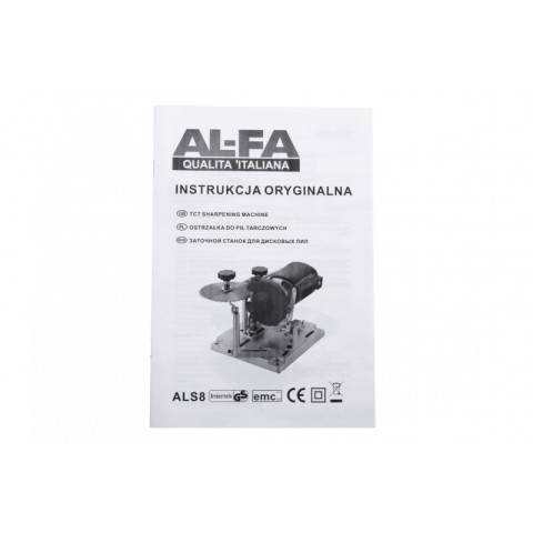 Точило победітових пил ALFA ALS8 800 Вт.