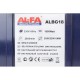 Точило 200 мм. ALFA ALBG18 1800 Вт.
