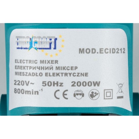 Міксер електричний EURO-CRAFT ECID212 2000 Вт.