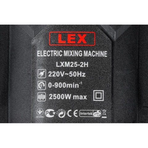 Міксер електричний LEX LXM25-2H + 2 насадки міксера 2500 Вт.