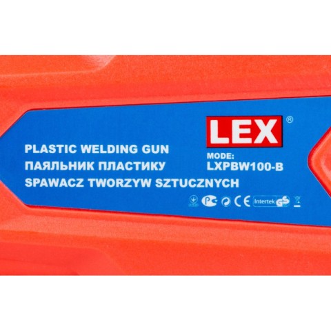 Паяльник пластику LEX LXPBW100-B 100 Вт.