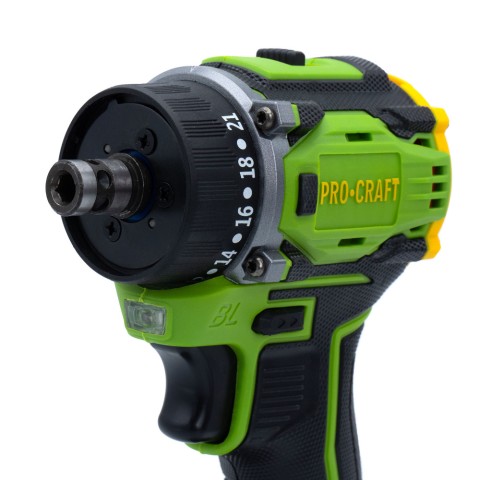 Шуруповерт Procraft PA18Pro DFR (с 2 АКБ 2Ач)