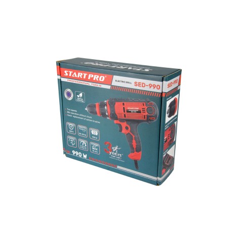 Мережевий шуруповерт Start Pro SED-990