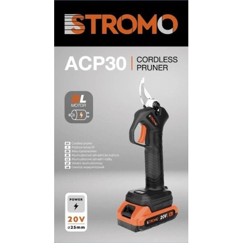 Акумуляторний секатор Stromo ACP-30