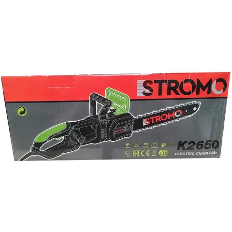 Електропила ланцюгова Stromo K2650 пряма (702650)