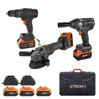 Набір акумуляторних інструментів Stromo PA180SET
