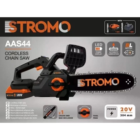 Акумуляторна ланцюгова пилка Stromo AAS44 (300440)