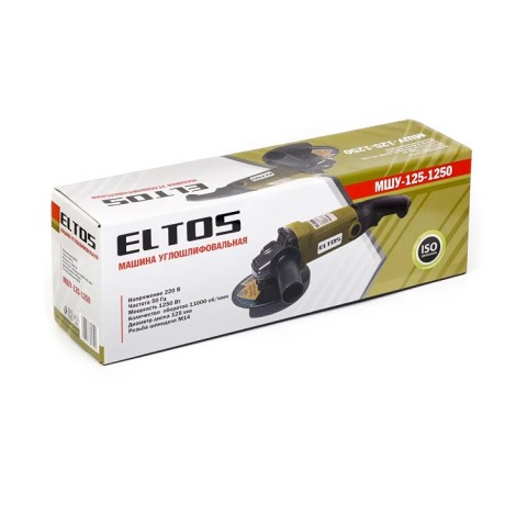Болгарка Eltos МШУ-125-1250