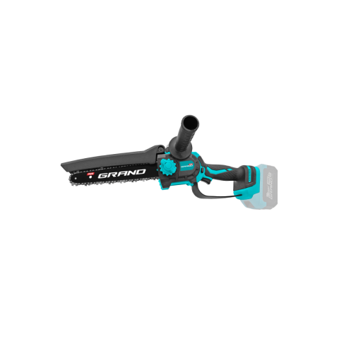 Акумуляторна пилка ланцюгова Grand АПЦ-20V/M8"-4 з телескопічною штангою (без АКБ та ЗУ)