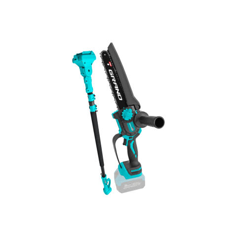 Акумуляторна пилка ланцюгова Grand АПЦ-20V/M8"-4 з телескопічною штангою (без АКБ та ЗУ)