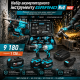 Набір акумуляторних інструментів Grand № 4 NEW (МШУ-125/20BL QF+ДА-20/50UBL+АГ-700UBL HS+ПА-20/26BL)