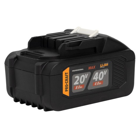 Аккумуляторная батарея Procraft Battery20/40 (20В 8Ач, 40В 4Ач)
