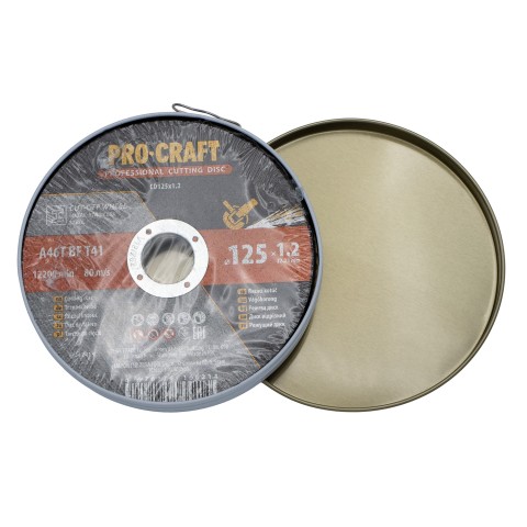 Диск отрезной Procraft CD125x1.2b 125 мм 1,2 мм 22,2 мм 10 шт/уп
