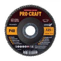 Диск лепестковый Procraft FD125P40T27 UNIVERSAL