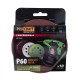 Круг шлифовальный самозацепной Procraft KD125.60 UNIVERSAL (набор 10 шт.) 8 отв.