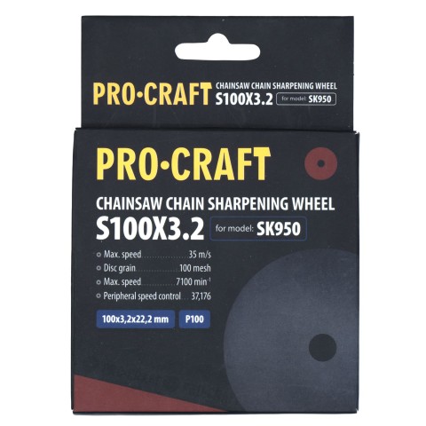 Заточный керамический диск Procraft S100X3.2 для SK950