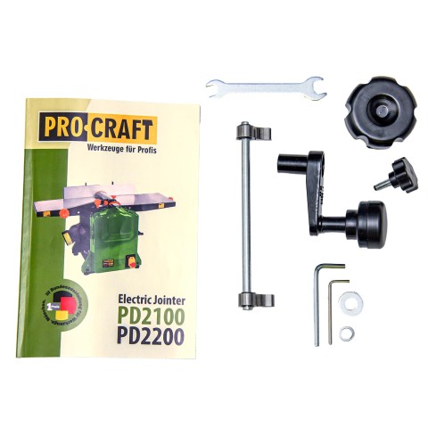 Фуговально-рейсмусний верстат Procraft PD2200