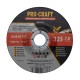 Диск зачистной Procraft GD125x7.0 125 мм 7,0 мм 22,2 мм