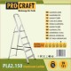 Драбина-стрем'янка алюмінієва Procraft PLA2.150