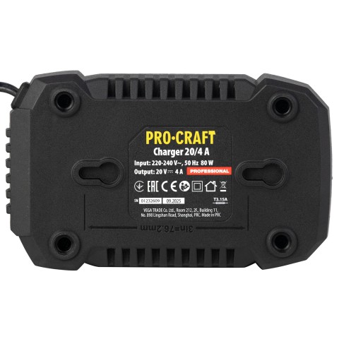 Аккумуляторный гайковерт Procraft PWA90 Кейс (с 1 АКБ и ЗУ)