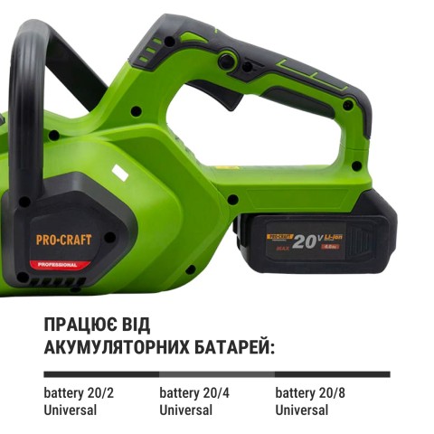 Аккумуляторная пила Procraft PKA38 (без АКБ и ЗУ)