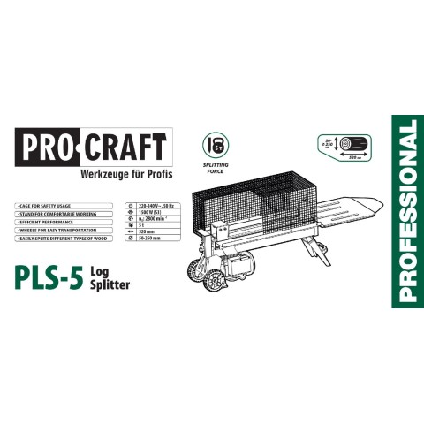 Дровокол Procraft PLS5