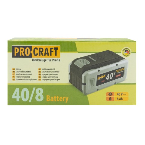Аккумуляторная батарея Procraft Battery40/8