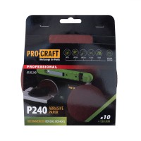 Круг шлифовальный самозацепной Procraft K150.240 UNIVERSAL (набор 10 шт.)