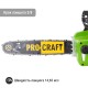 Акумуляторна пила Procraft PCA40/2 + 2 акб 8Аг + ЗП charger20/2 + Олива для ланцюга 1л
