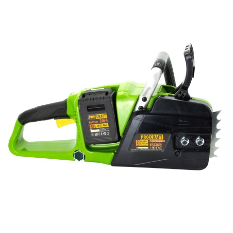 Акумуляторна пила Procraft PCA40/2 + 2 акб 8Аг + ЗП charger20/2 + Олива для ланцюга 1л
