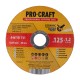 Диск отрезной керамический Procraft YCD125x1.2 125 мм 1,2 мм 22,2 мм