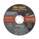 Диск відрізний Procraft CD125x0.8 125 мм 0,8 мм 22,2 мм