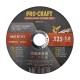 Диск відрізний Procraft CD125x1.0 125 мм 1,0 мм 22,2 мм