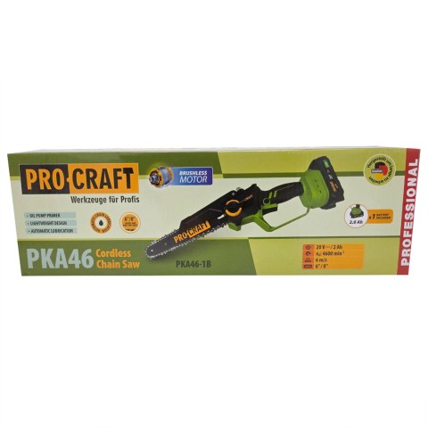 Акумуляторна міні пила Procraft PKA46 (1 акб)