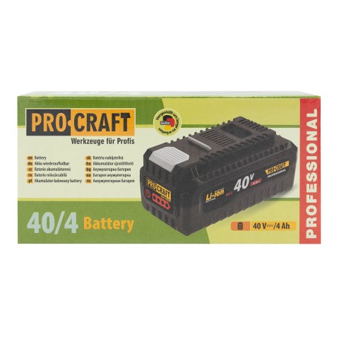 Аккумуляторная батарея Procraft Battery40/4
