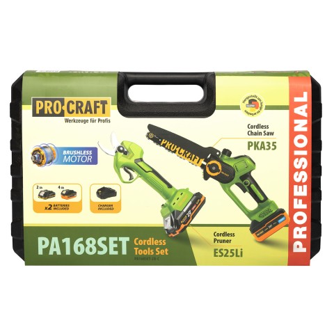 Набор аккумуляторного инструмента Procraft PA168SET (2 АКБ)