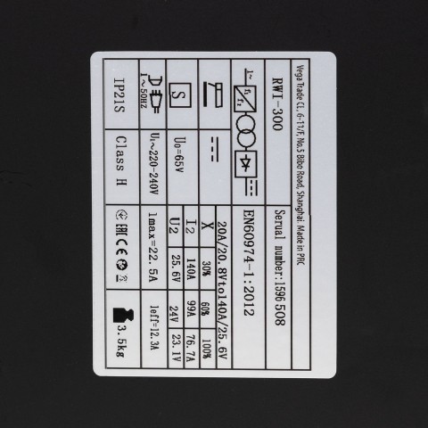 Инверторный сварочный аппарат Procraft industrial RWI300 2026