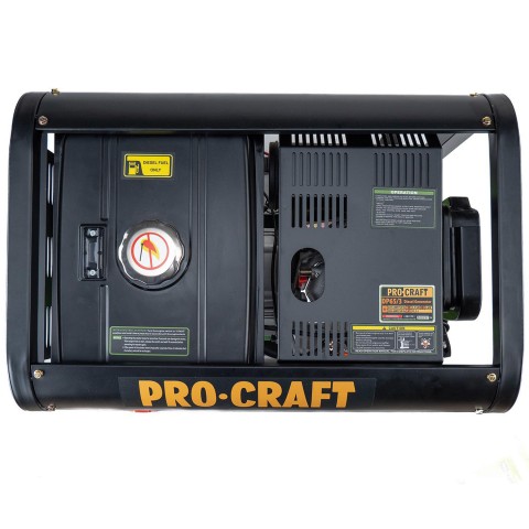 Генератор дизельний Procraft DP65/3