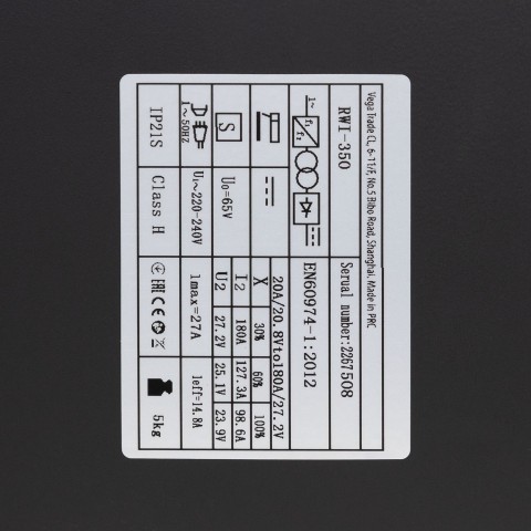 Инверторный сварочный аппарат Procraft industrial RWI350 2026